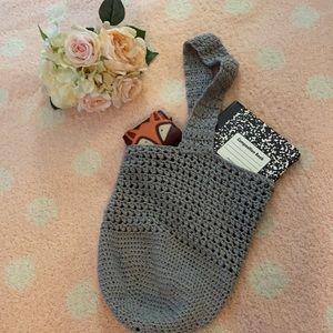 Handmade (by my mom) Crocheted Bag